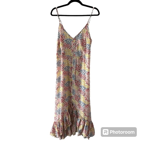 rails frida meadow multicolor ditsy floral midi dress - Picture 3 of 10
